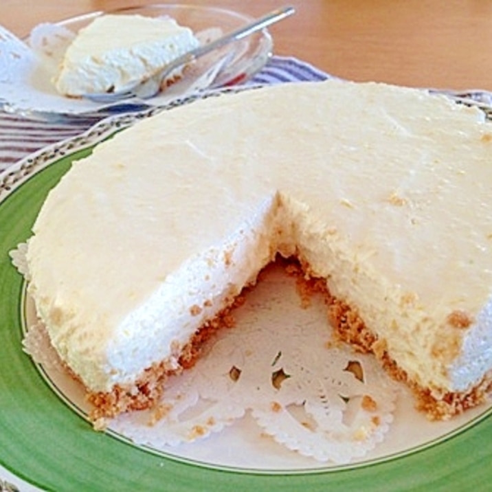 濃厚レアチーズケーキ レシピ 作り方 By セレナまま 楽天レシピ 濃厚レアチーズケーキ レシピ 作り方 By セレナまま 楽天レシピ